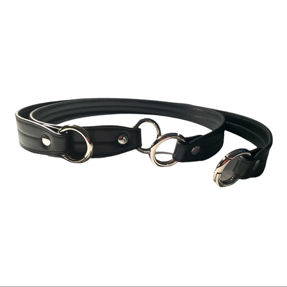 NWT Miche Gold Studded Purse Green Adjustable Black Straps Hand held - Picture 5 of 7